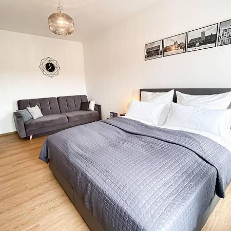 Luxus-Apartment in Leipzig mit Privat-Parkplatz Extérieur photo